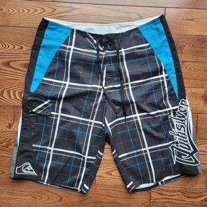 Quicksilver Plaid Shorts